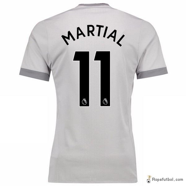 Camiseta Manchester United Replica Tercera Ropa Martial 2017/18